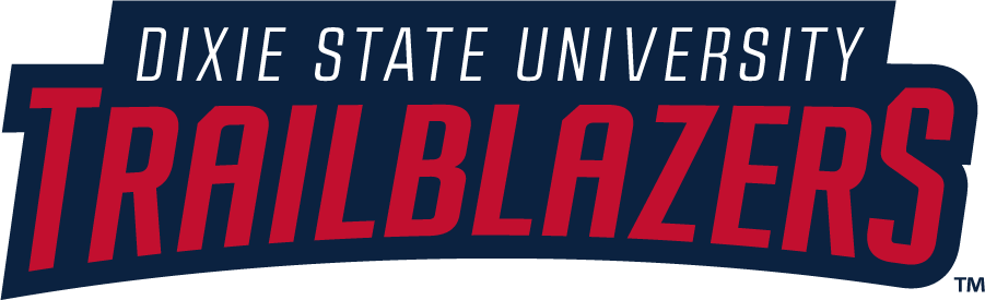 Dixie State Trailblazers 2016-Pres Wordmark Logo v4 diy iron on heat transfer